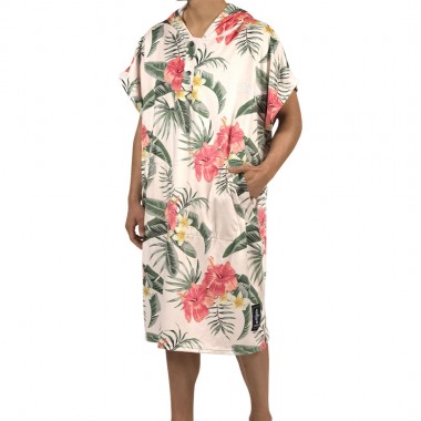BEE UNUSUAL PALM BLISS CHANGING PONCHO MULTICOLOR
