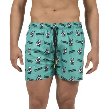 BEE UNUSUAL TA PANTA SWIM SHORTS MULTICOLOR