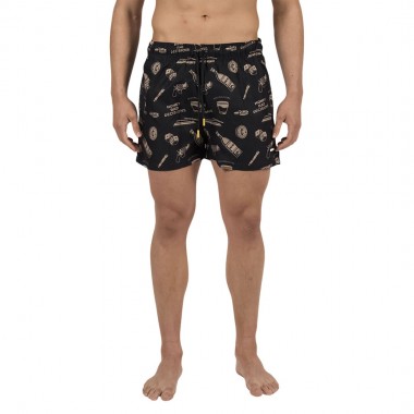 BEE UNUSUAL BAD DECISIONS SWIM SHORTS MULTICOLOR