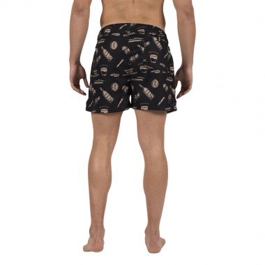 BEE UNUSUAL BAD DECISIONS SWIM SHORTS MULTICOLOR