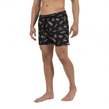 BEE UNUSUAL BAD DECISIONS SWIM SHORTS MULTICOLOR