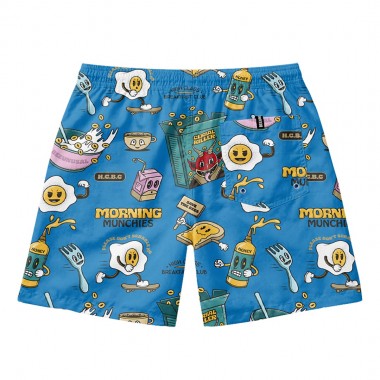 BEE UNUSUAL BREAKFAST CLUB SWIM SHORTS MULTICOLOR