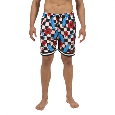 BEE UNUSUAL CHECKERED REEF BOARDSHORTS MULTICOLOR