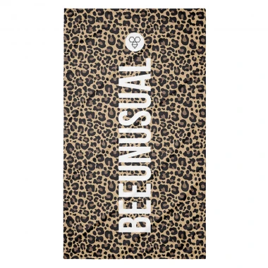 BEE UNUSUAL PREDATOR BEACH TOWEL FRINGES 100X180 MULTICOLOR