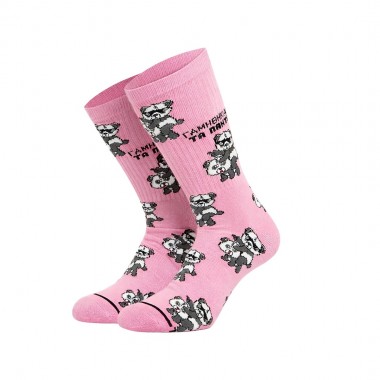 BEE UNUSUAL TA PANTA SOCKS PINK