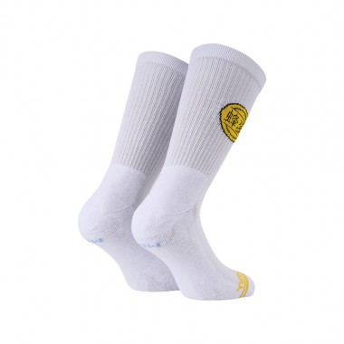 BEE UNUSUAL O.G. JAPAN LOGO SOCKS WHITE