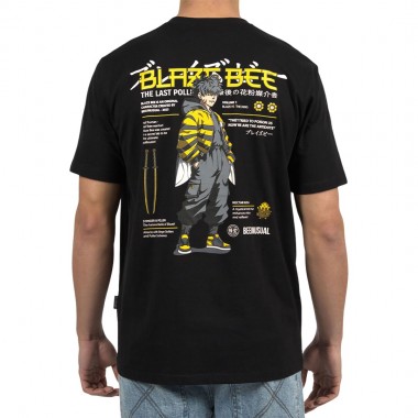 BEE UNUSUAL BLAZE BEE RELAXED T-SHIRT BLACK