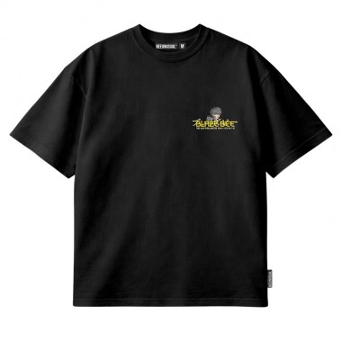 BEE UNUSUAL BLAZE BEE RELAXED T-SHIRT BLACK