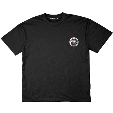 BEE UNUSUAL BAD DECISIONS OVERSIZED T-SHIRT BLACK