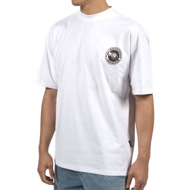 BEE UNUSUAL BAD DECISIONS OVERSIZED T-SHIRT WHITE