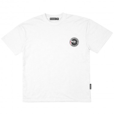 BEE UNUSUAL BAD DECISIONS OVERSIZED T-SHIRT WHITE