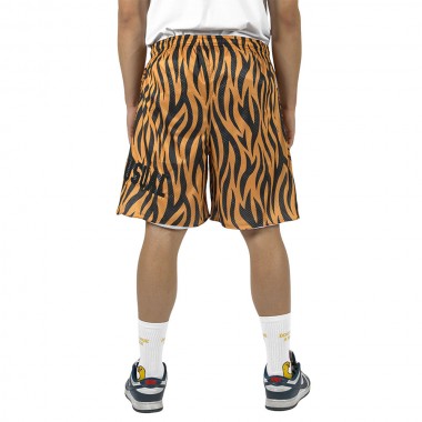 BEE UNUSUAL O.G. I DO CARE JERSEY SHORTS ANIMAL PRINT