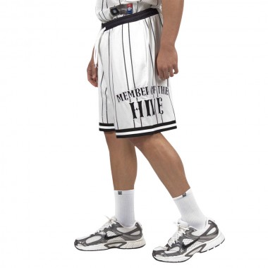 BEE UNUSUAL MEMBER OF THE HIVE JERSEY SHORTS WHITE