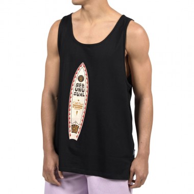 BEE UNUSUAL TOTEM OF THE UNUSUAL TANK TOP BLACK