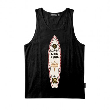 BEE UNUSUAL TOTEM OF THE UNUSUAL TANK TOP BLACK