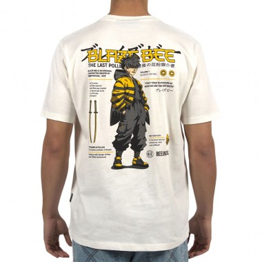 BEE UNUSUAL BLAZE BEE RELAXED T-SHIRT OFF WHITE