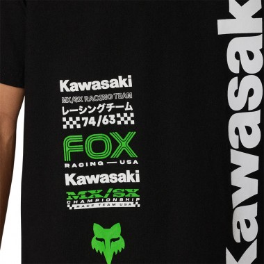 FOX KAWI 195 ORIGINAL TEE BLACK