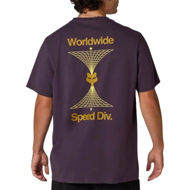 FOX IMAGE PRINT 195 ORIGINAL TEE PLUM PERFECT