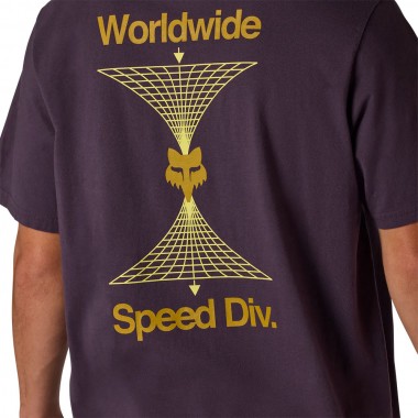FOX IMAGE PRINT 195 ORIGINAL TEE PLUM PERFECT