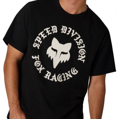 FOX BADGE 195 ORIGINAL TEE BLACK