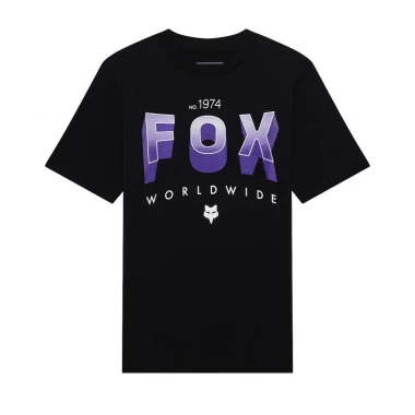 FOX BLOCK YOUTH TEE ULTRA BLACK