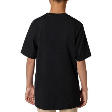 FOX BADGE YOUTH TEE ULTRA BLACK