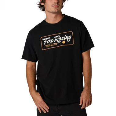 FOX FUEL 195 ORIGINAL TEE BLACK