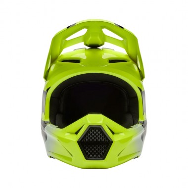 FOX V1 SHIELD HELMET FLUORESCENT YELLOW