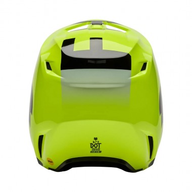 FOX V1 SHIELD HELMET FLUORESCENT YELLOW