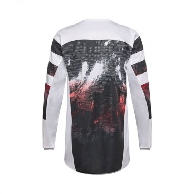 FOX 180 KAIROS JERSEY WHITE/FLUORESCENT RED