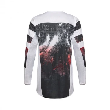 FOX 180 KAIROS JERSEY WHITE/FLUORESCENT RED
