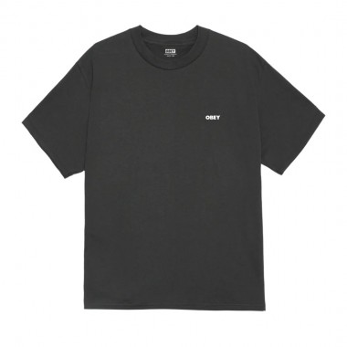 OBEY FUTURE UNWRITTEN TEE VINTAGE BLACK