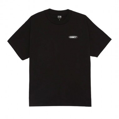 OBEY GLOBAL IMPACT TEE BLACK