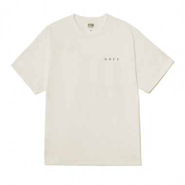 OBEY ARCHITECTURE OF THE UNIVERSE TEE VINTAGE WHITE