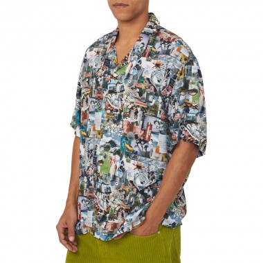 HUF FROM THE ROAD RESORT SHIRT MULTI