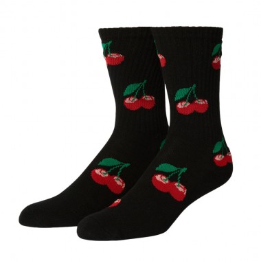 HUF CHERRY BOMB CREW SOCKS BLACK