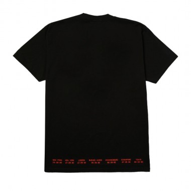 HUF FLIGHT PATH TEE BLACK