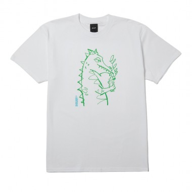 HUF CASH DRAGON TEE WHITE