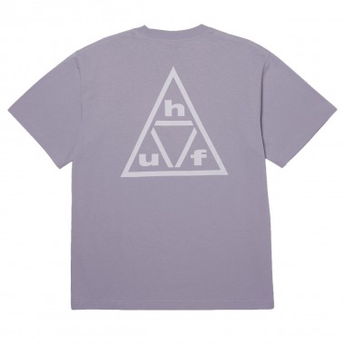 HUF TRIPLE TRIANGLE TEE LILAC CHALK/WHITE
