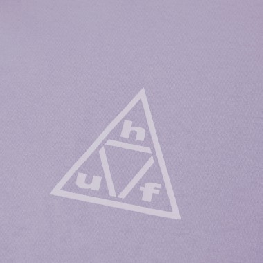 HUF TRIPLE TRIANGLE TEE LILAC CHALK/WHITE
