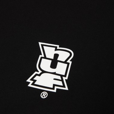 HUF MEGABLAST CORE TEE BLACK/WHITE
