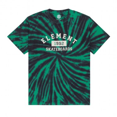 ELEMENT HOME TEAM TIE DYE T-SHIRT FIR