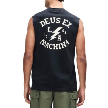 DEUS EX MACHINA CHINOOK MUSCLE TANK BLACK