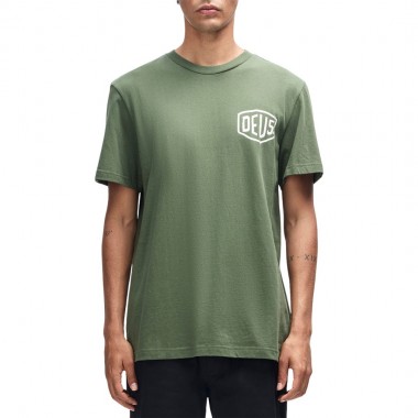DEUS EX MACHINA VENICE ADDRESS TEE PINE GREEN