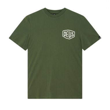DEUS EX MACHINA VENICE ADDRESS TEE PINE GREEN