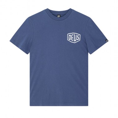 DEUS EX MACHINA HARAJUKU ADDRESS TEE MECHANIC BLUE