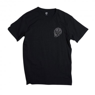 DEUS EX MACHINA VENICE SKULL TEE BLACK
