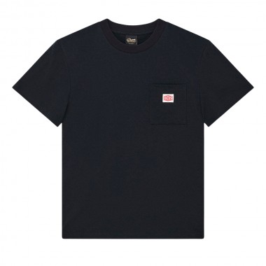 DEUS EX MACHINA PARTS & SERVICE POCKET TEE BLACK