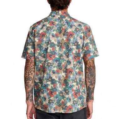 RVCA BOTANICAL SHIRT CERAMIC