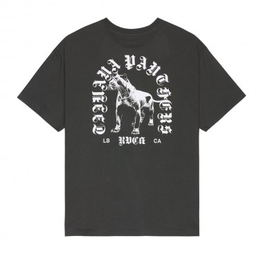 RVCA BAD PANTHER POCKET T-SHIRT PIRATE BLACK